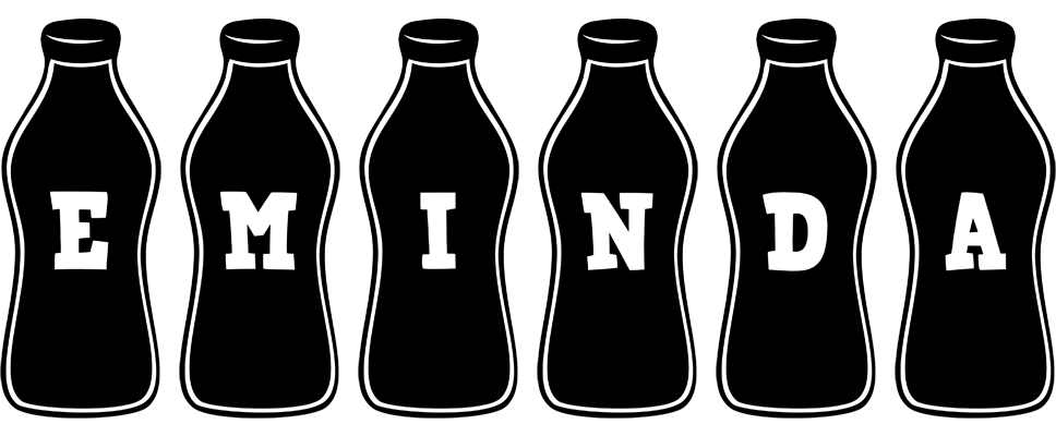 Eminda bottle logo