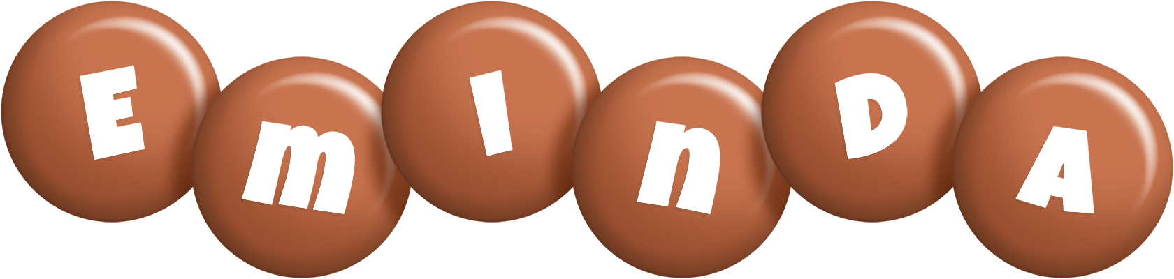 Eminda candy-brown logo