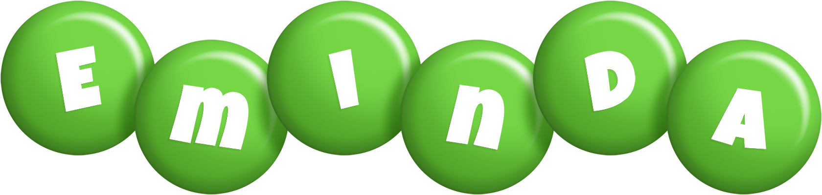 Eminda candy-green logo