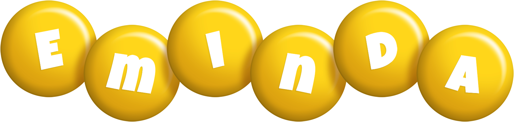 Eminda candy-yellow logo