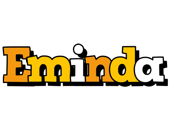 Eminda cartoon logo