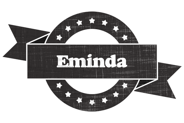 Eminda grunge logo