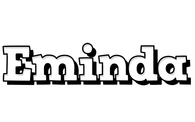 Eminda snowing logo