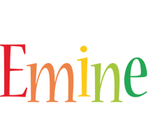 Emine birthday logo