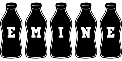 Emine bottle logo