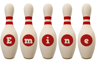 Emine bowling-pin logo