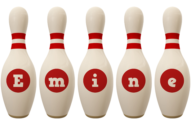 Emine bowling-pin logo