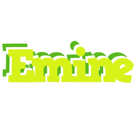 Emine citrus logo