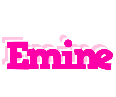 Emine dancing logo