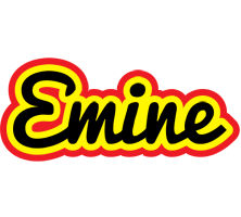 Emine flaming logo