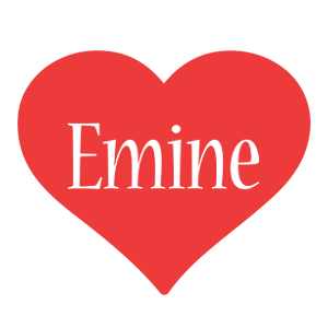 Emine love logo