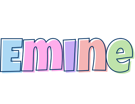 Emine pastel logo
