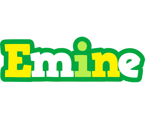 Emine soccer logo