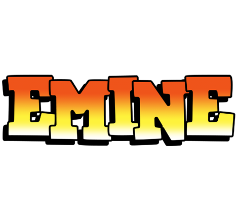 Emine sunset logo