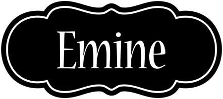 Emine welcome logo