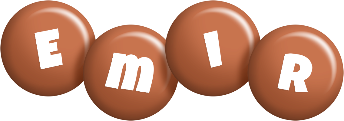 Emir candy-brown logo