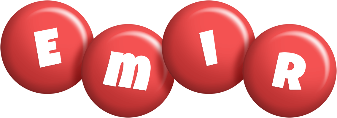 Emir candy-red logo
