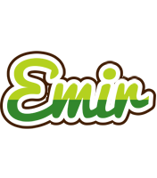 Emir golfing logo