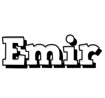 Emir snowing logo