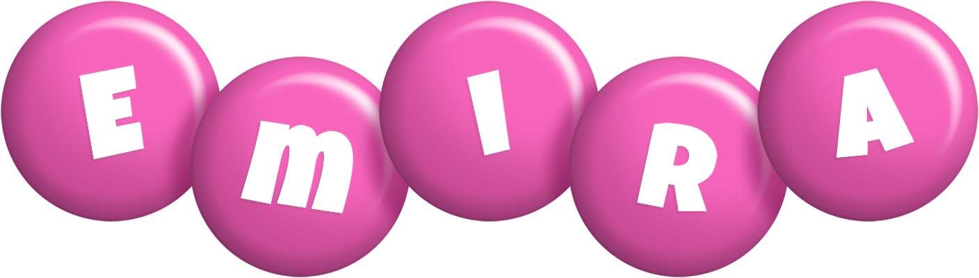 Emira candy-pink logo