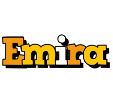 Emira cartoon logo