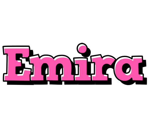 Emira girlish logo