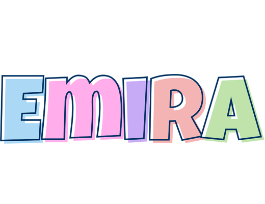 Emira pastel logo