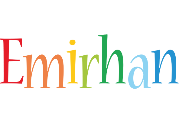 Emirhan birthday logo