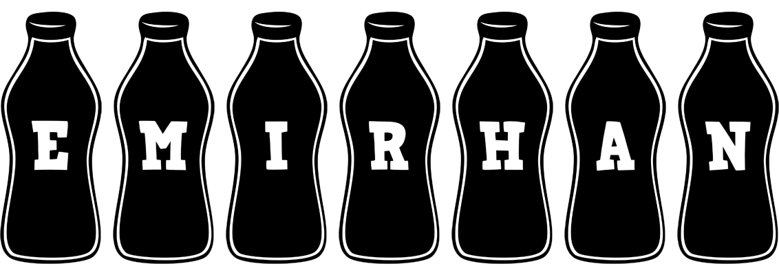 Emirhan bottle logo