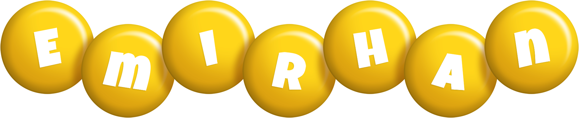 Emirhan candy-yellow logo