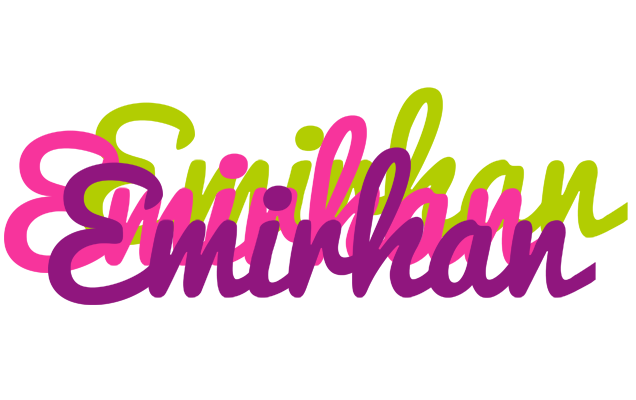 Emirhan flowers logo