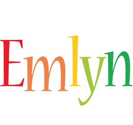 Emlyn birthday logo