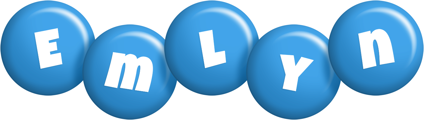 Emlyn candy-blue logo