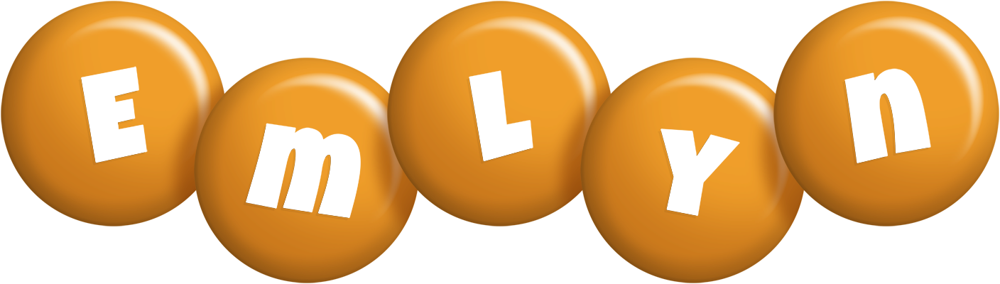 Emlyn candy-orange logo