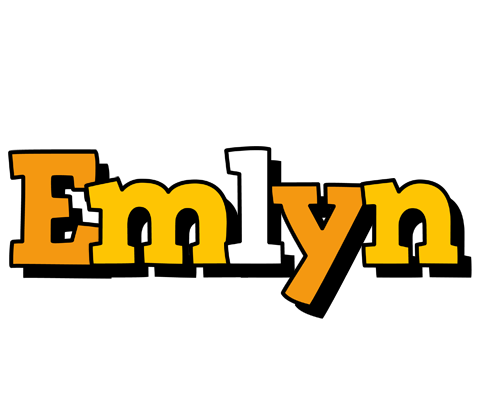 Emlyn cartoon logo