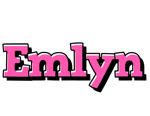 Emlyn girlish logo