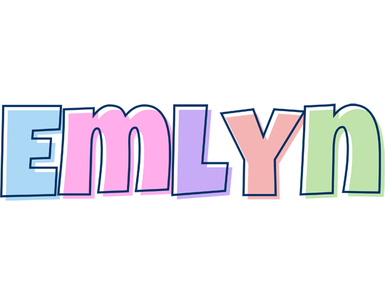Emlyn pastel logo