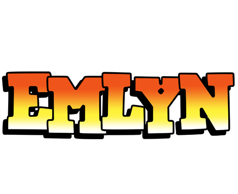 Emlyn sunset logo