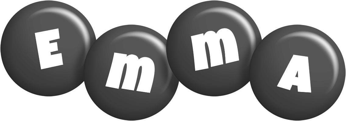Emma candy-black logo
