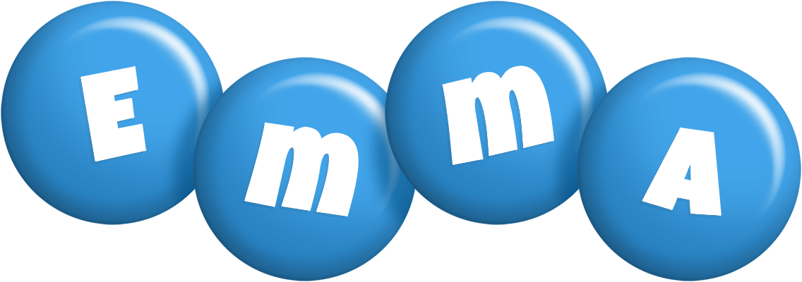 Emma candy-blue logo