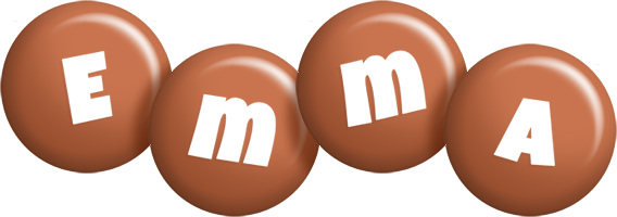 Emma candy-brown logo