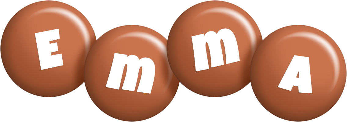 Emma candy-brown logo