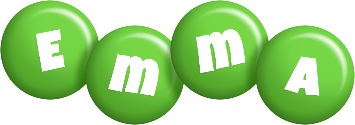 Emma candy-green logo