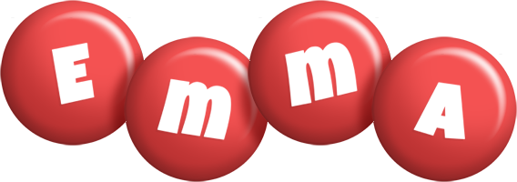 Emma candy-red logo