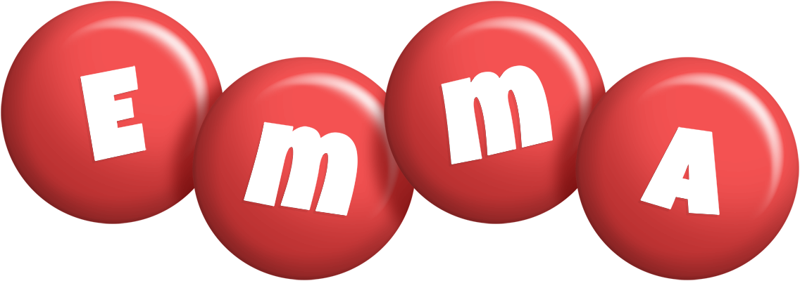 Emma candy-red logo