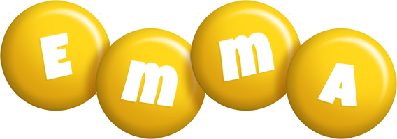 Emma candy-yellow logo