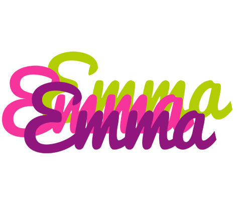 Emma flowers logo