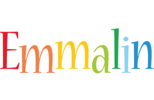 Emmalin birthday logo