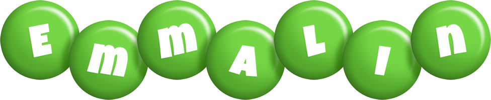Emmalin candy-green logo