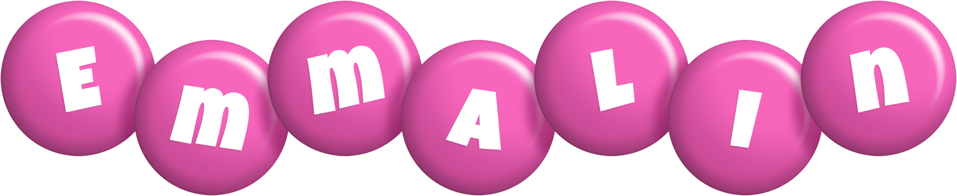 Emmalin candy-pink logo